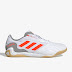 Sepatu Futsal Adidas Copa Sense.4 In Sala White Solar Red Iron Metallic FY6191