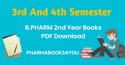 Bpharm 2nd year books pdf download