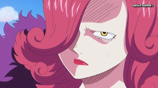 ワンピースアニメ WCI編 843話 シャーロット・ガレット Charlotte Galette | ONE PIECE ホールケーキアイランド編