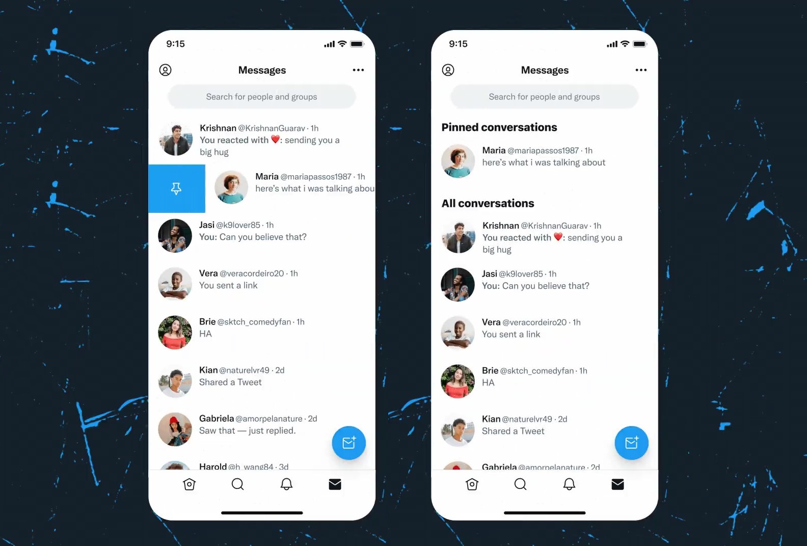 Herhaal Toerist behalve voor Twitter users can now pin 6 chats in their direct messages section /  Digital Information World
