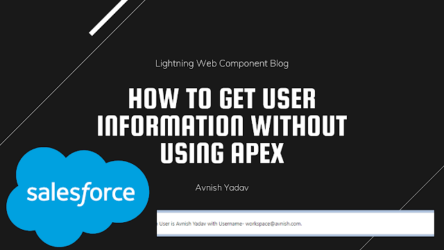 Lightning Web Component - How to get User Information without using Apex