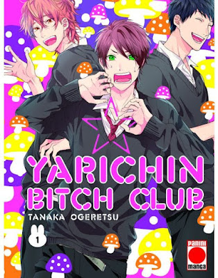 Review del manga Yarichin Bitch Club Vol. 1 y 2 de Tanaka Ogeretsu - Panini Manga