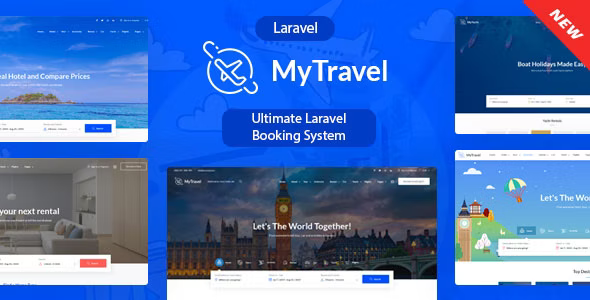 MyTravel v1.2.0 - Ultimate Laravel Booking System