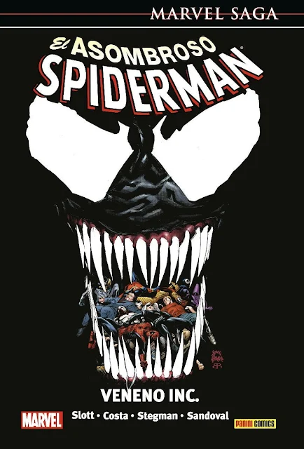 Reseña de Marvel Saga. El Asombroso Spiderman 58. Veneno Inc. de Dan Slott - Panini Comics