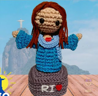 PATRON GRATIS CRISTO DE RIO AMIGURUMI 50409