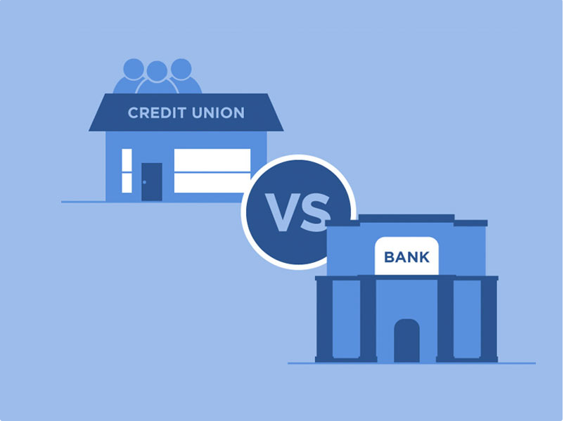 what is the difference between banks and credit unions