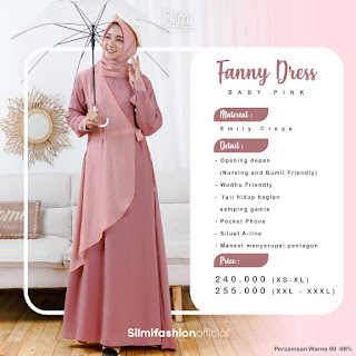 Fanny Dress Baby Pink