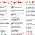 Upcoming Opportunities in China