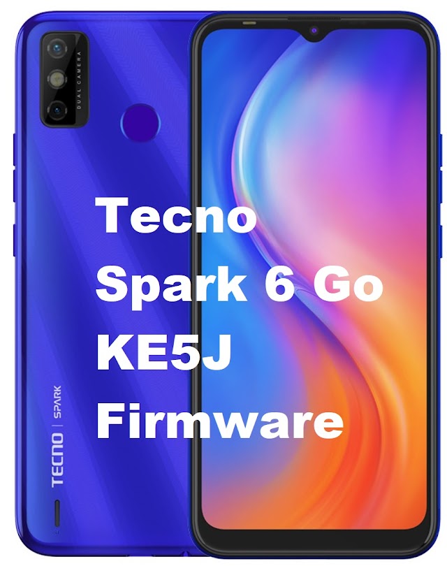 Tecno Spark 6 Go KE5J Firmware