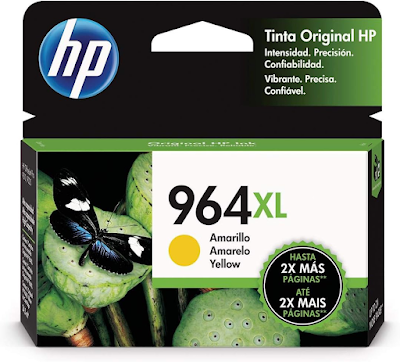 Cartucho HP 964 XL Amarelo Original de alto rendimento (3JA56AL)