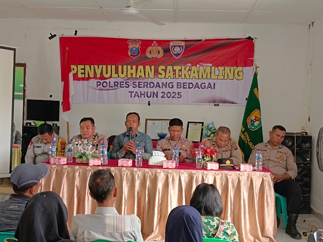 Polres Sergai Penyuluhan Hukum dan Perangi Aksi Premanisme