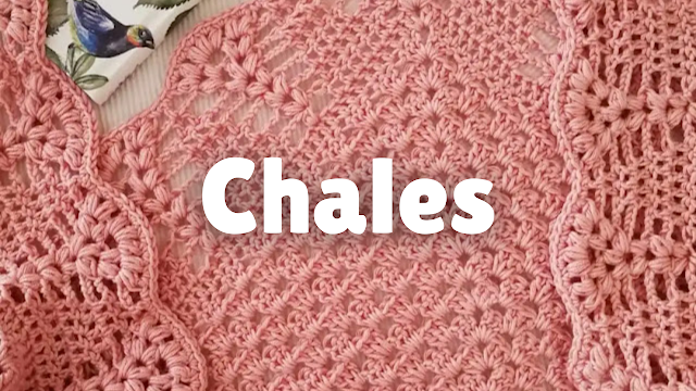 Hermosos Chales y Ponchos a Crochet | Patrones y Tutoriales Paso a Paso