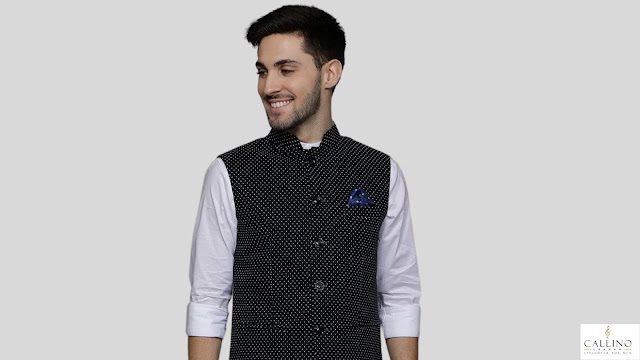 Check Nehru Jacket for Wedding Events