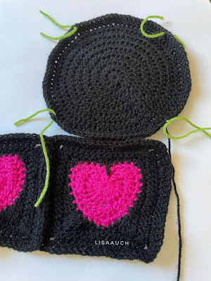 crochet heart granny sqaure bucket hat free pattern