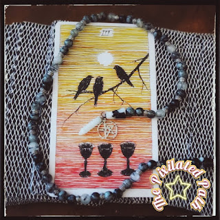 3 of Cups card from The Wild Unknown Tarot.