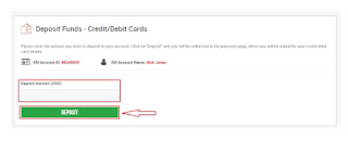 How to withdraw and deposit money to deposit in XM