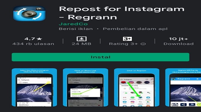 Aplikasi Ambil Video di Instagram