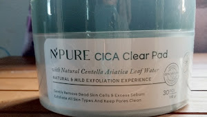 Review NPURE Cica Clear Pad, Solusi Eksfoliating Efektif Tanpa Ribet 