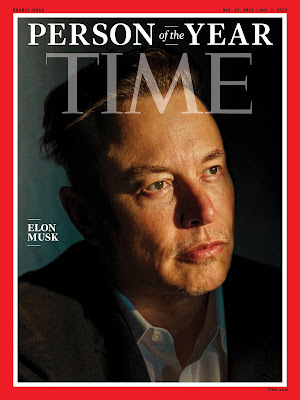 Time's Person of the Year 2021 Elon Musk