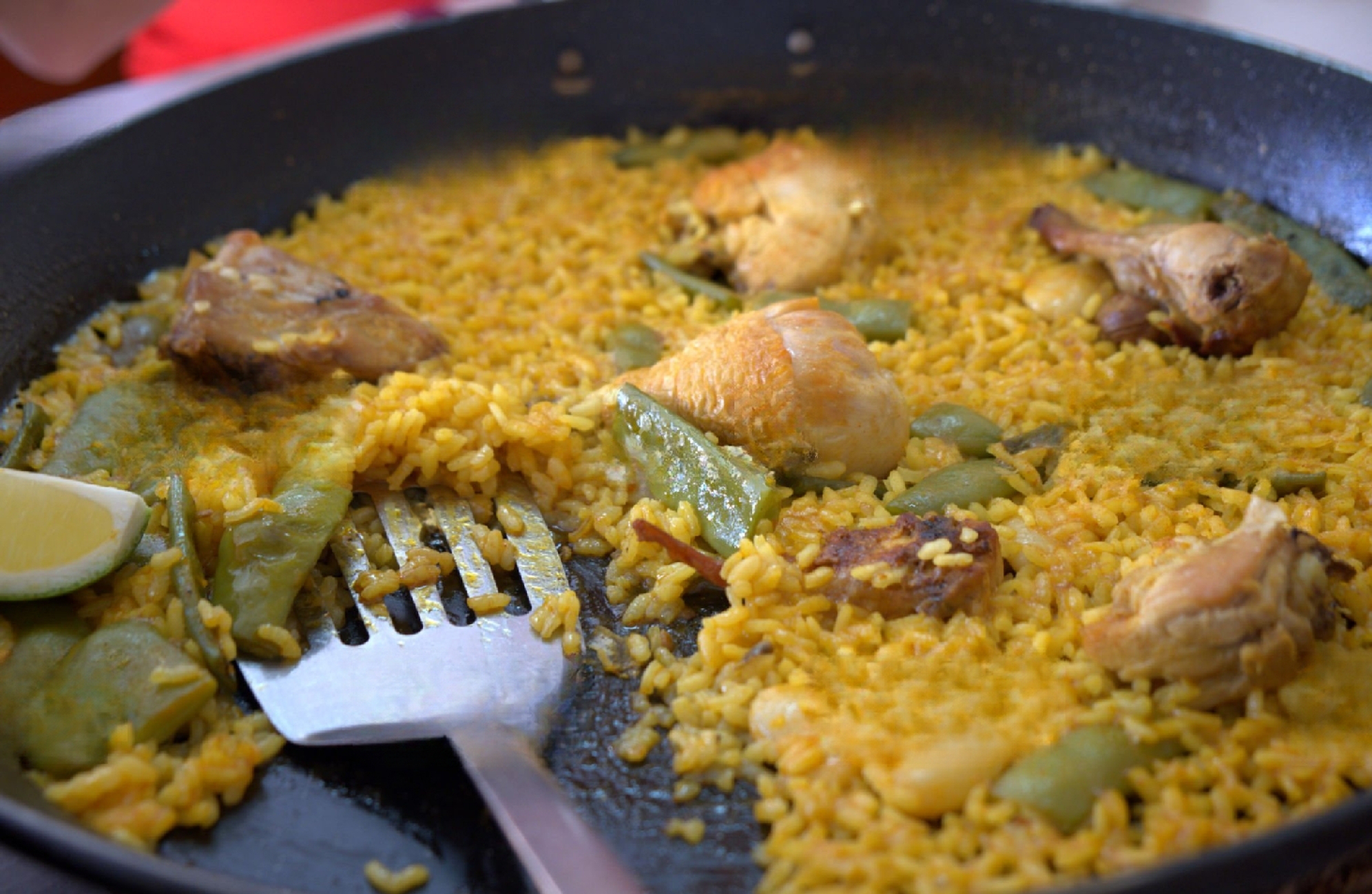 Receta de paella valenciana