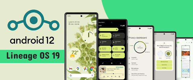 List of devices getting LineageOS 19 Android 12  [Updated Daily]