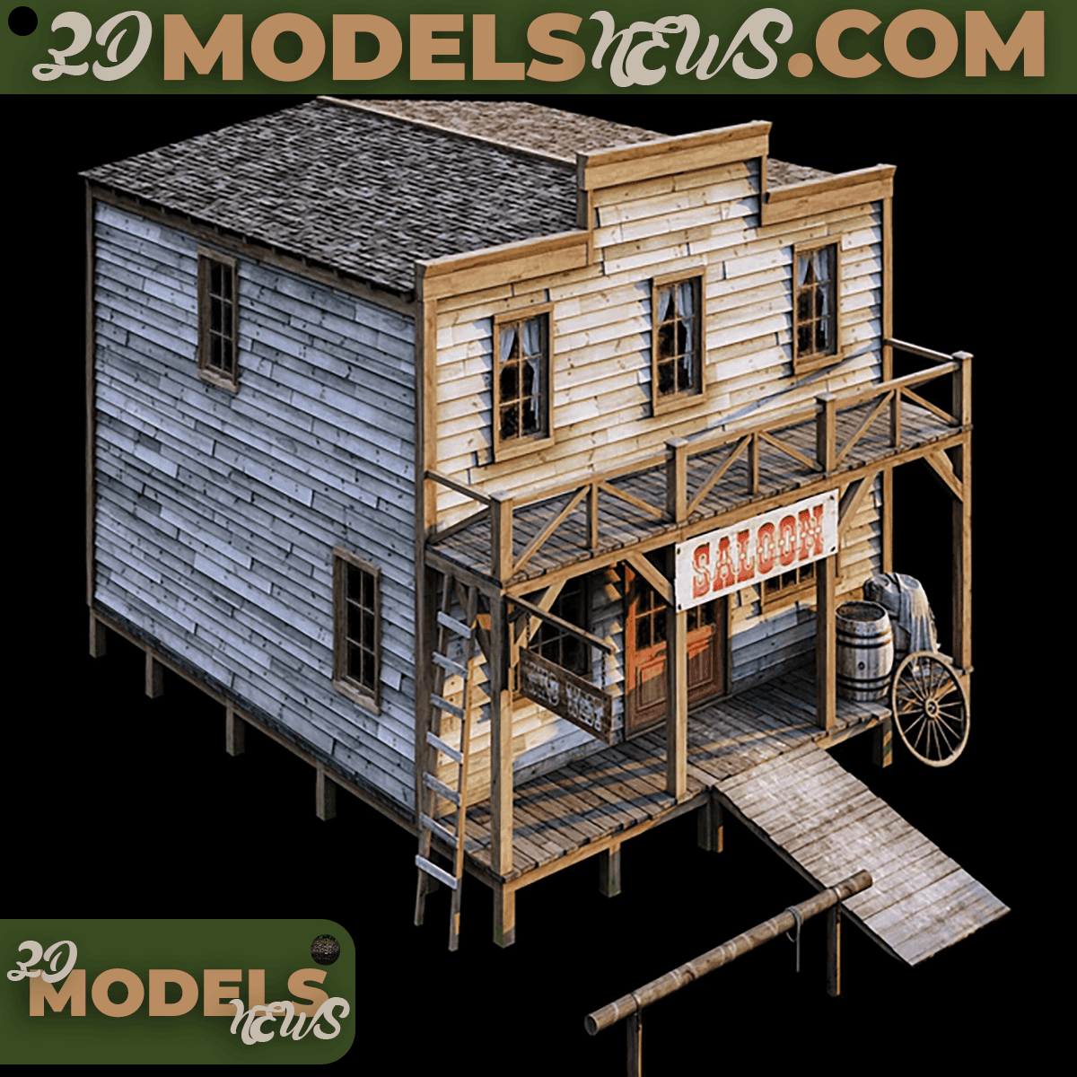 Saloon Model Building 2