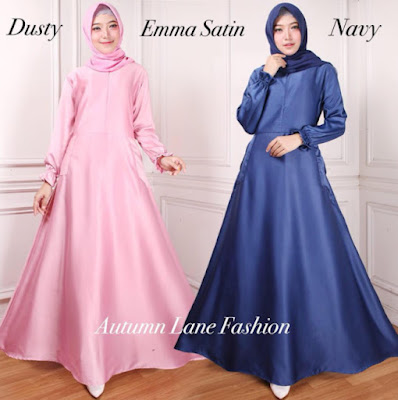 Model baju gamis remaja kekinian