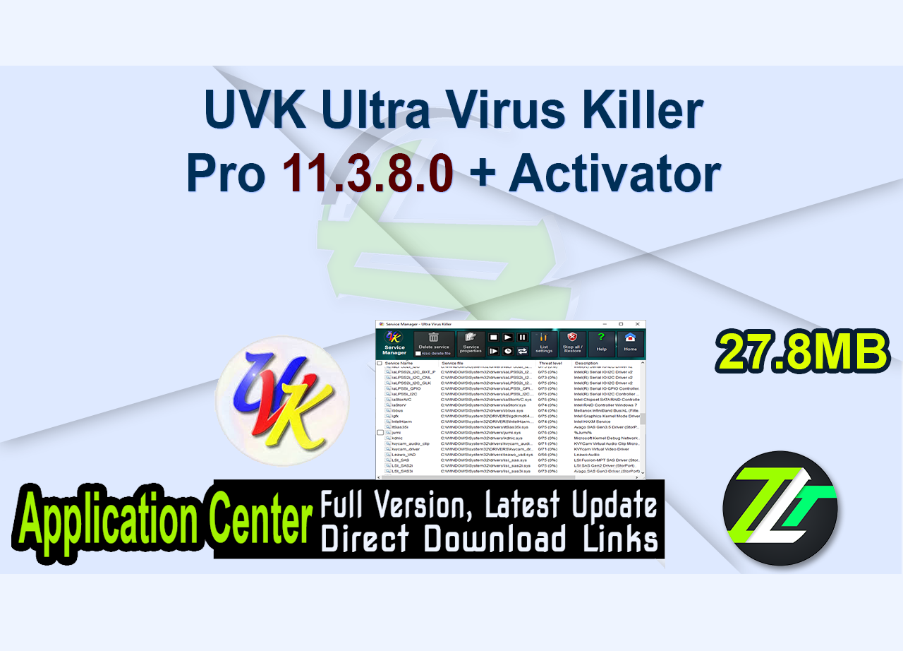 UVK Ultra Virus Killer Pro 11.3.8.0 + Activator