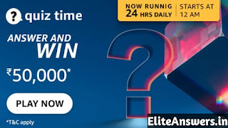 Amazon Quiz Answers Today - Earn Surprising Rewards | Amazon QuizTime Answers Today - Win Prizes Daily.