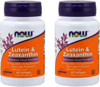 Now Foods Lutein and Zeaxanthin Supplements