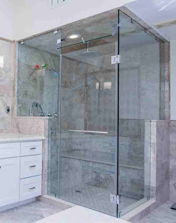 Frameless Steam Shower Doors