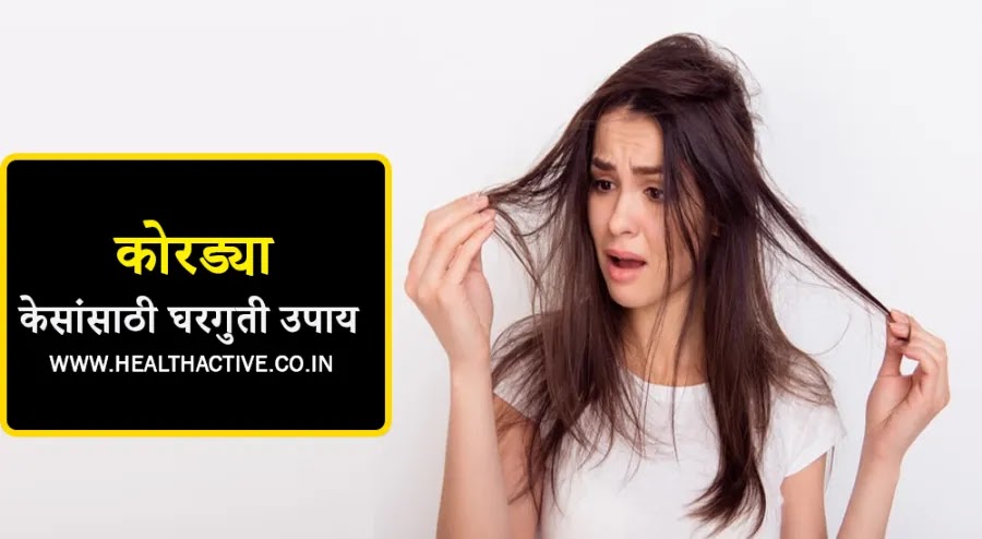 Dry Hair Care Tips at Home in Marathi