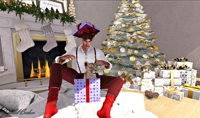 xmas elf gifts Christmas second life slavatar