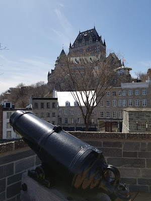 Quebec City fortifications.