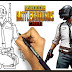 How to draw Pubg (Pubg drawing easy drawing with colour) 