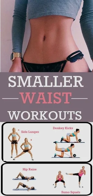 How to Get a Smaller Waist and Bigger Hips -10 Best Exercises