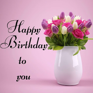 Happy Birthday to you hd pictures with flower background