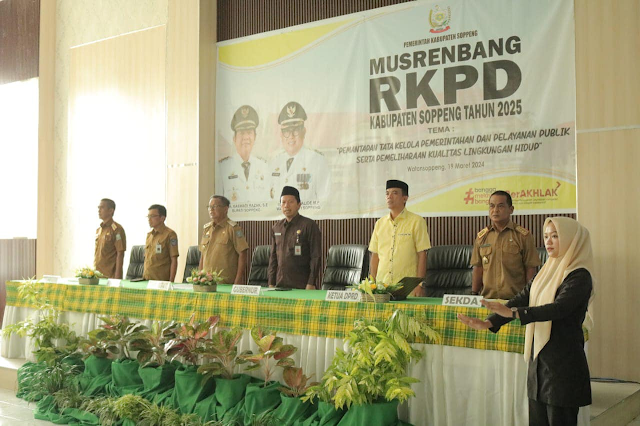 Pemkab Soppeng Gelar Tahapan Musrenbang RKPD Tahun 2025