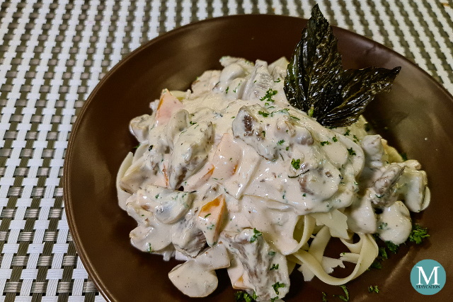 Beef Stroganoff in Pasta by The Courtyard, Crowne Plaza Manila Galleria