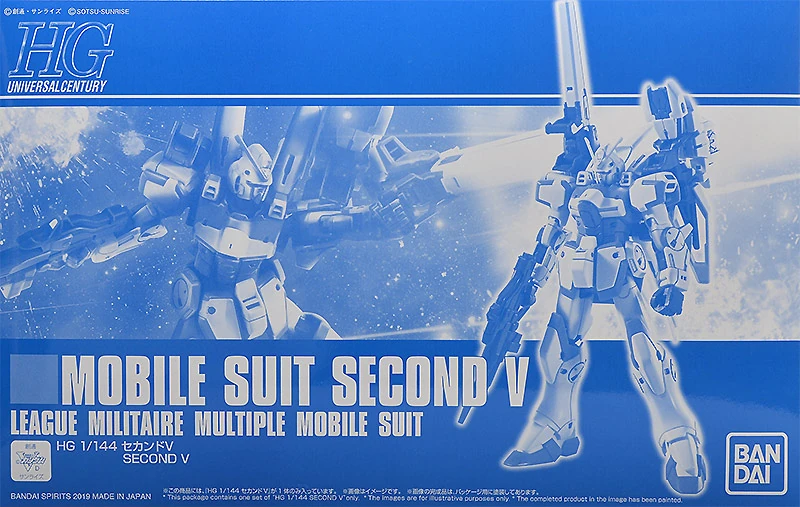 P-Bandai: HGUC 1/144 Second V - 01