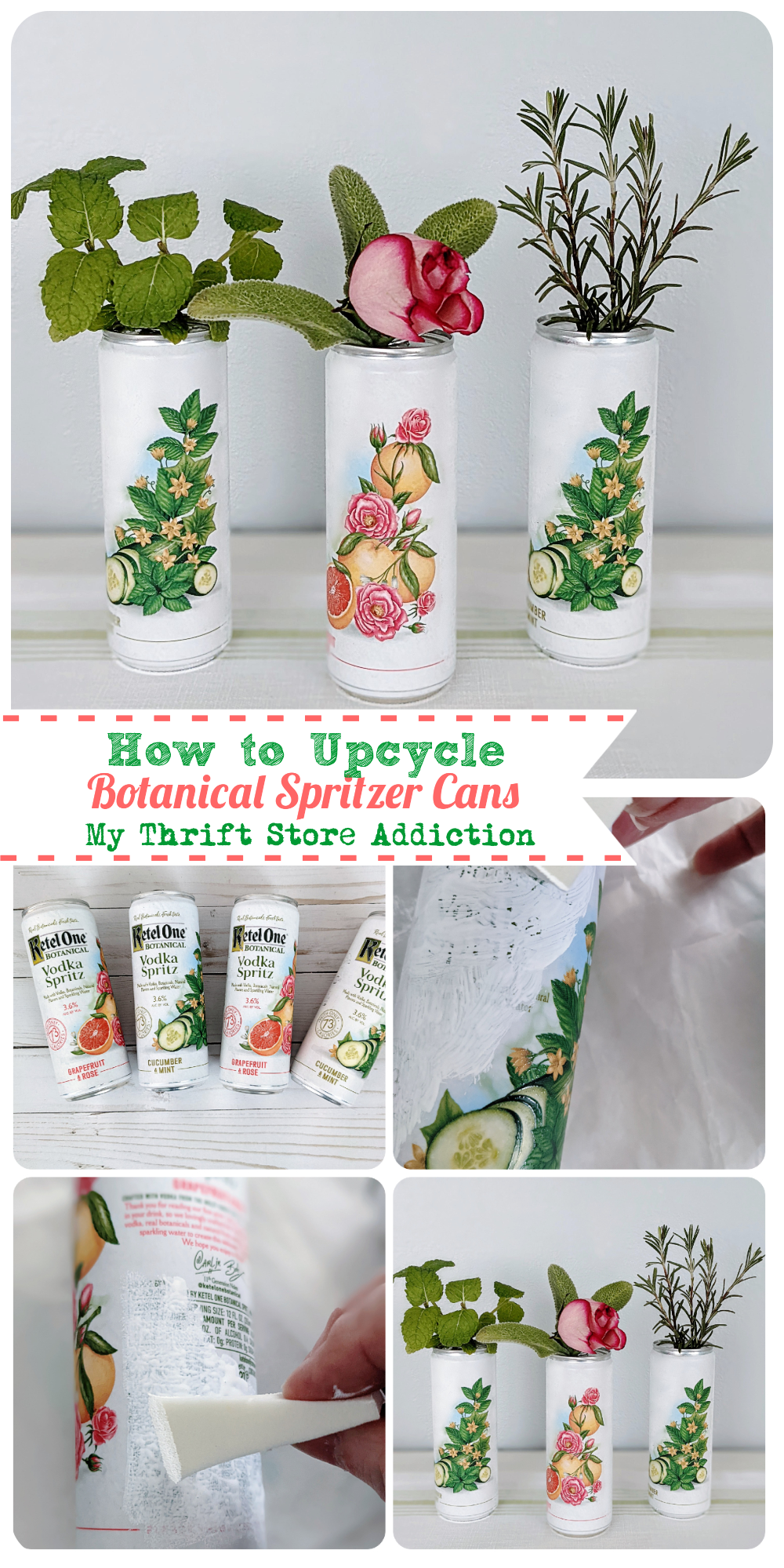 Botanical spritzer can upcycle