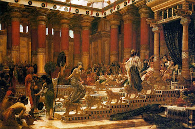 Edward Poynter - The Visit of the Queen of Sheba to King Solomon