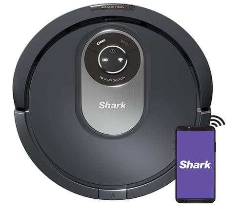 Shark RV2001 AI Robot Vacuum with LIDAR Navigation