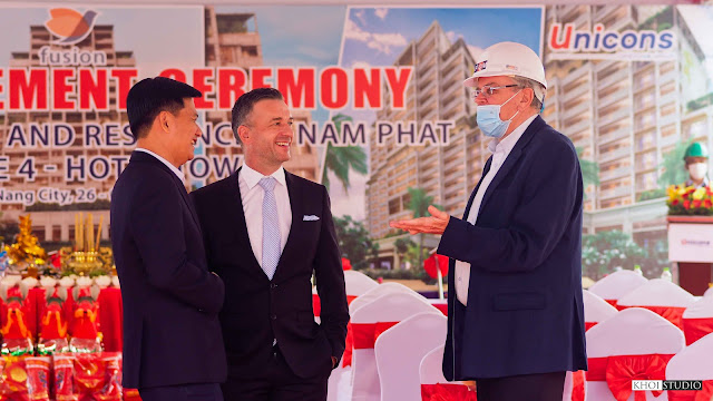 Lễ khởi công dự án khách sạn tại Fusion Resort & Villas Danang