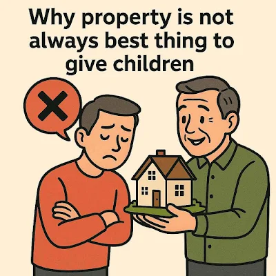 Why Property Is Not Always Best Things To Give Your Children