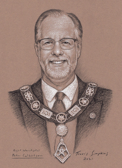 R.W. Peter Culbertson. Past Deputy Grand Master. Grand Lodge of Massachusetts. by Travis Simpkins
