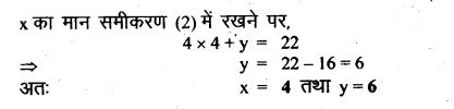 Solutions Class 8 गणित Chapter-7 (युगपत समीकरण.)