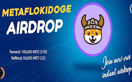 MetaFlokiDoge Airdrop 100K $MFD Token Worth $10 USD Free