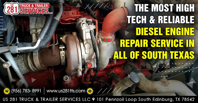 Our diesel mechanics replaced the Turbo on this Cummins ISX at our diesel Engine Repair shop in Edinburg South Texas !