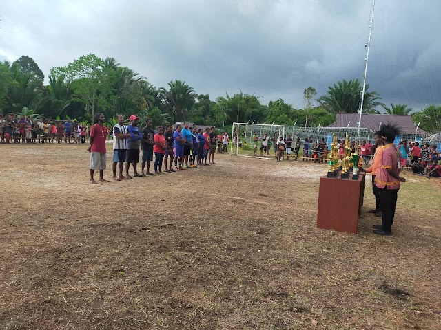Pemuda GKI Lingkungan Diakonia Gelar Pertandingan Futsal Menyongsong HUT PI di Tanah Tehit dan HUT PI Tanah Papua